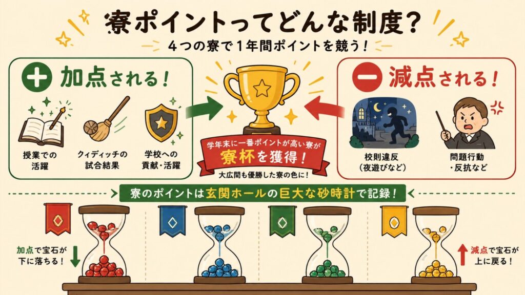 ホグワーツの寮ポイントとは