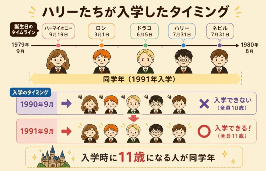 入学したタイミング