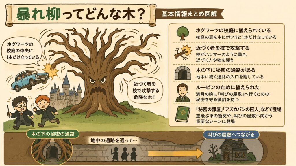 暴れ柳とは？