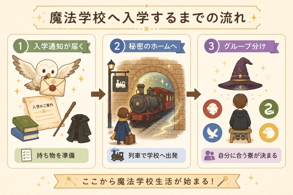 魔法学校入学ガイド