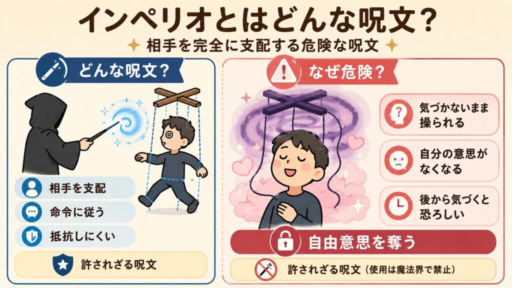 インペリオとはどんな呪文？