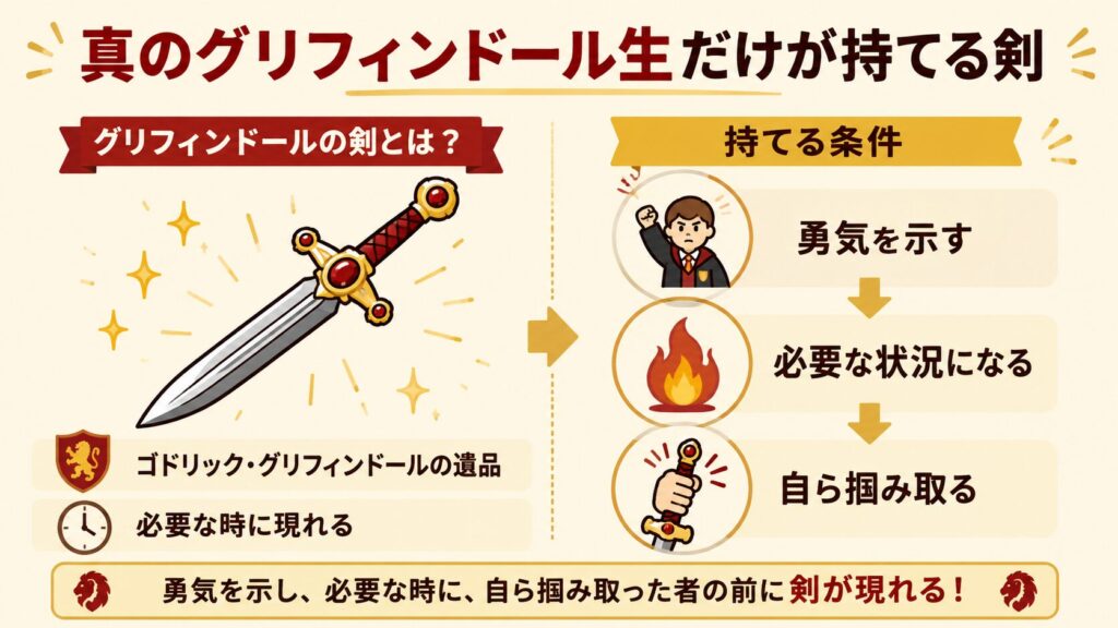 グリフィンドールの剣とは