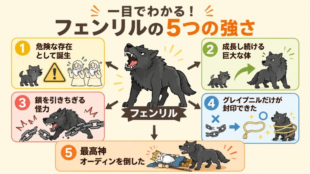 フェンリルの強さ