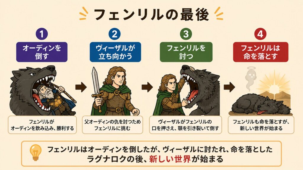 フェンリルの最後