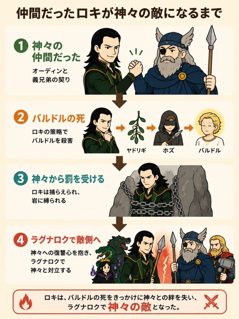 なぜロキはラグナロクで敵になった？